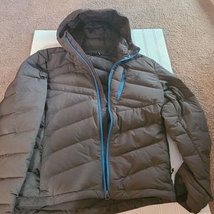 Mens Spyder Full zip Down Jacket Small